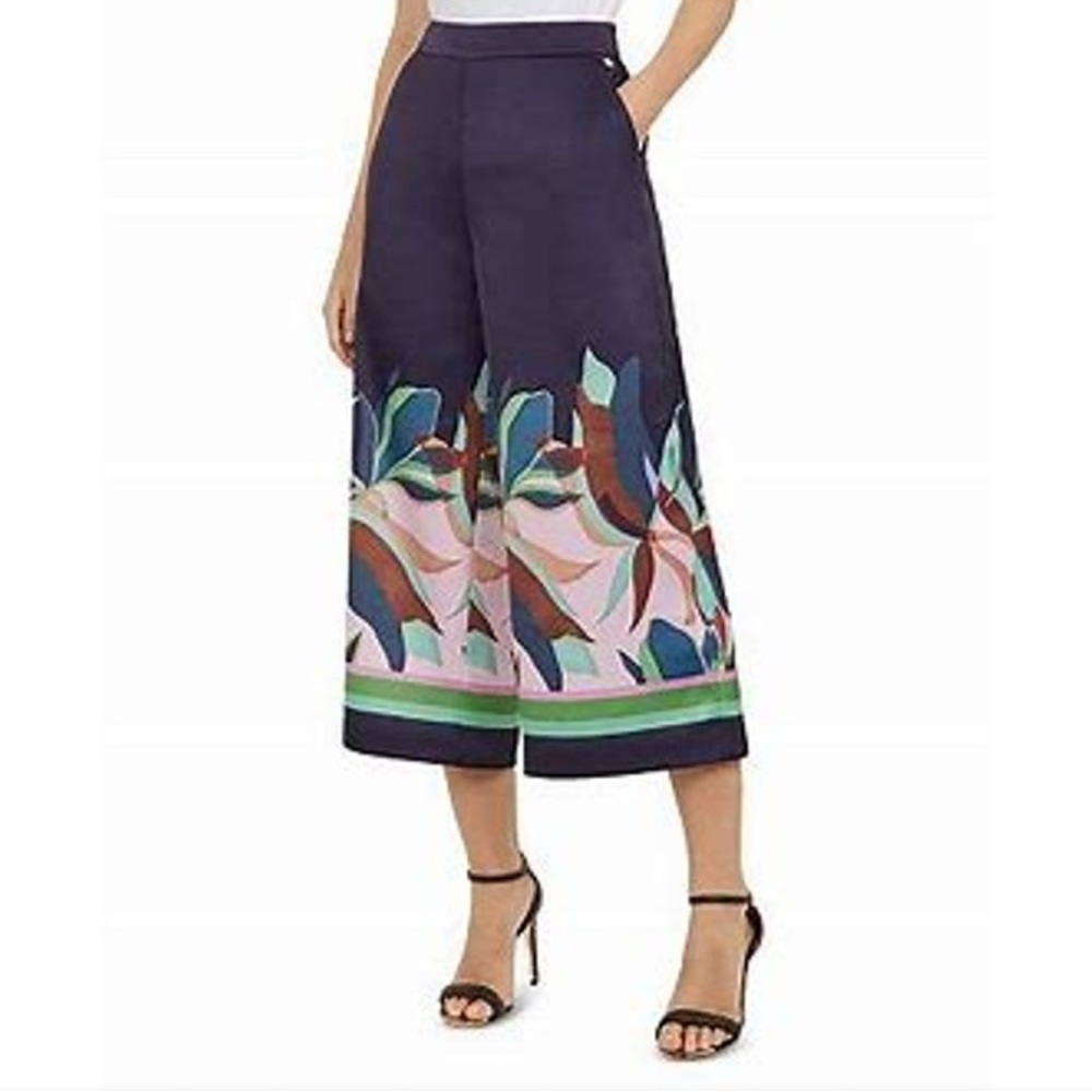 Ted Baker London Culottes Manteo Supernatural Print Size 6